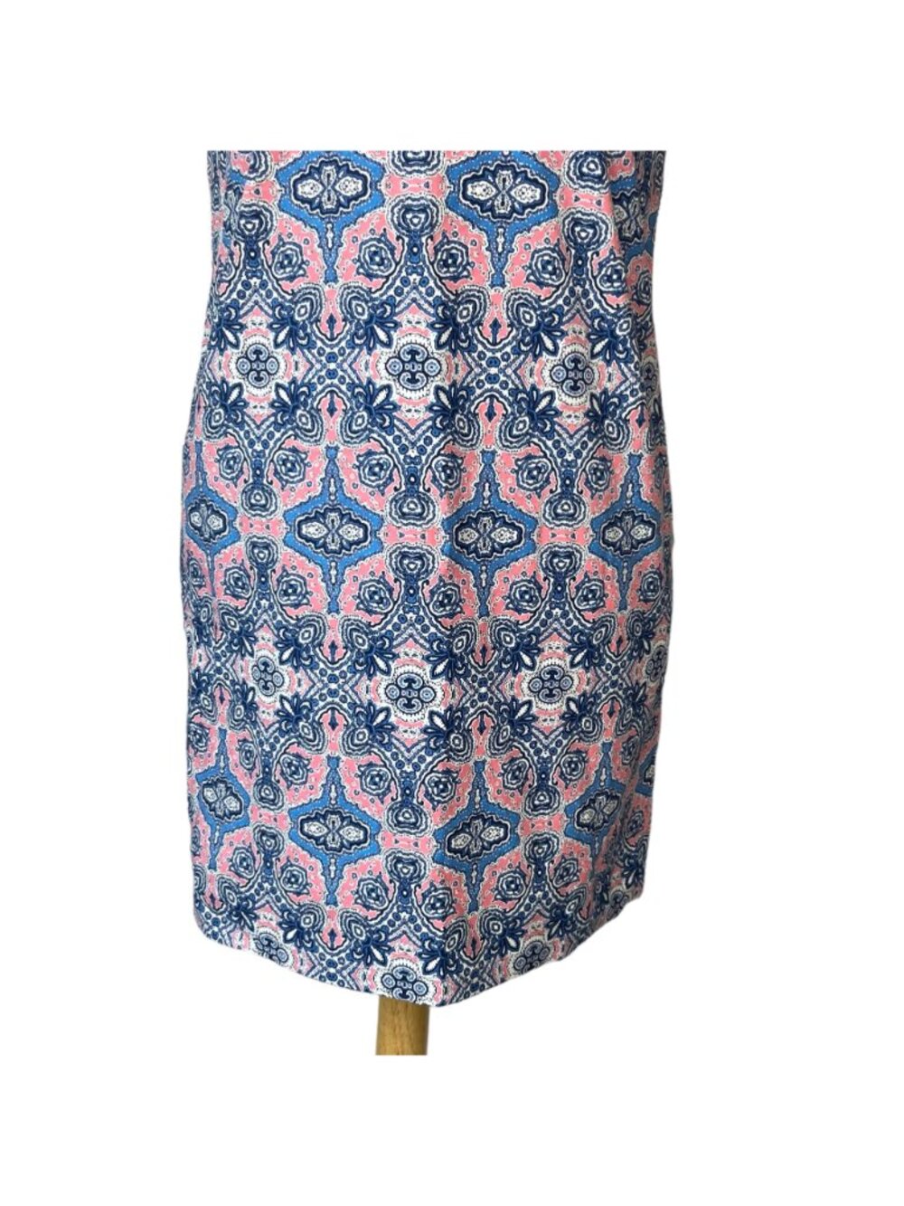 Tabitha Webb Sheath Shift Dress Size 2 Blue Pink New Sleeveless Summer - Picture 4 of 10